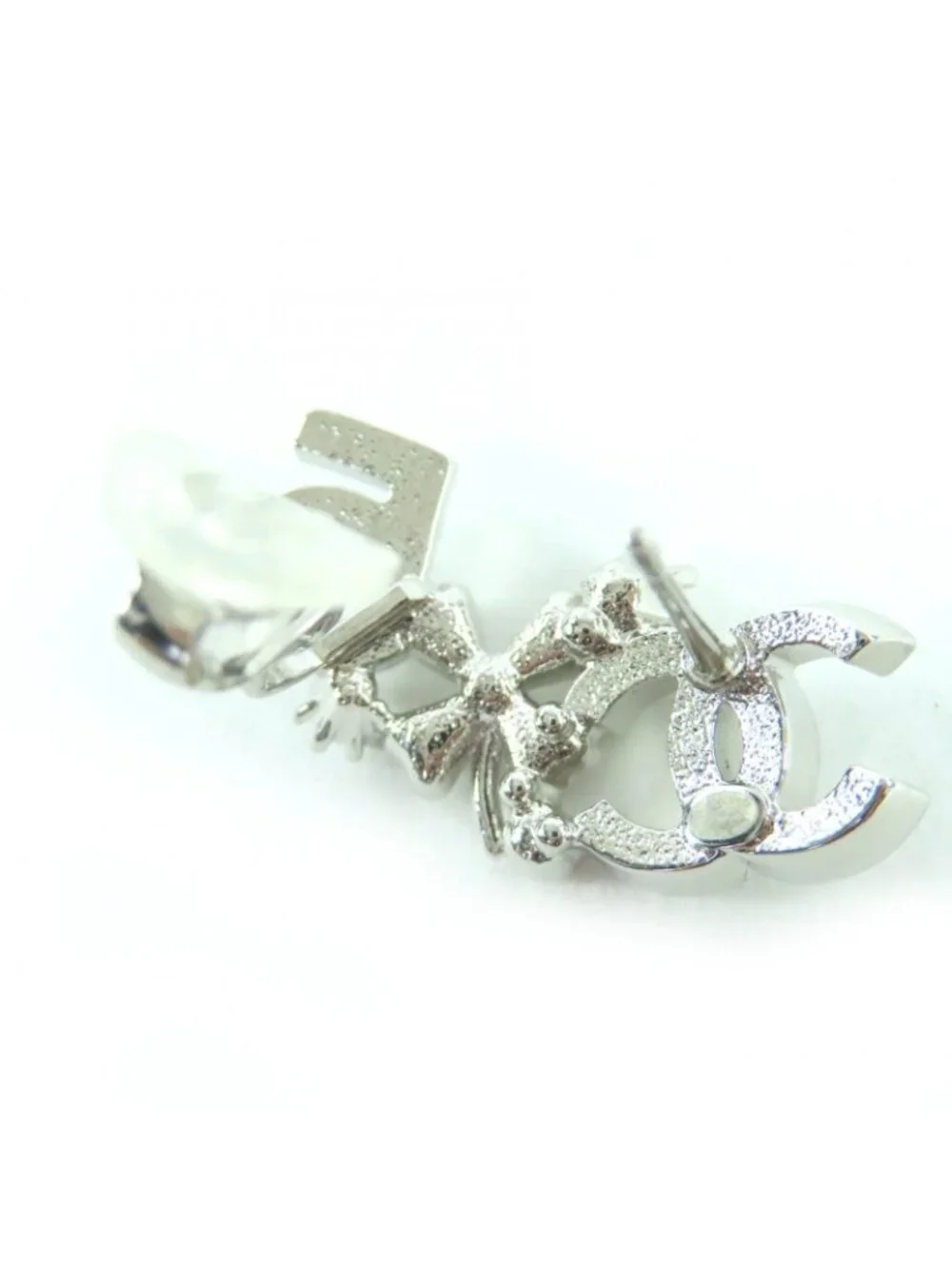 Chanel B23 P Coco Mark Clover No.5 Rhinestone - Picture 7 of 10